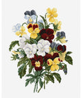 Siuvinėjimo rinkinys Luca-S Bouquet of Pansies SBU4002 20.5x27.5cm - kaSiulai.lt