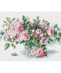 Siuvinėjimo rinkinys Luca-S Bouquet of Pink Roses SB2286 43.5x28cm - kaSiulai.lt