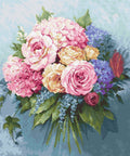 Siuvinėjimo rinkinys Luca-S Bouquet SB2371 33.5x37cm - kaSiulai.lt