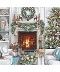 Siuvinėjimo rinkinys Luca-S Christmas Interior Design SB2394 42x34cm - kaSiulai.lt