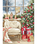 Siuvinėjimo rinkinys Luca-S Christmas Interior Design SB599 28x40cm - kaSiulai.lt