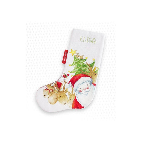 Siuvinėjimo rinkinys Luca-S Christmas Stocking SPM1225 29x42cm - kaSiulai.lt