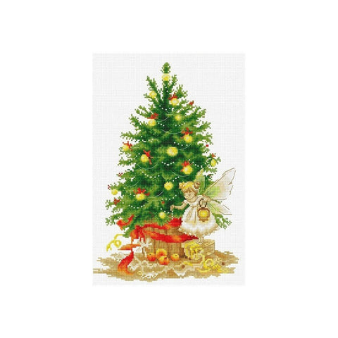 Siuvinėjimo rinkinys Luca-S Christmas Tree SB1117 19x28.5cm - kaSiulai.lt