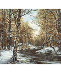 Siuvinėjimo rinkinys Luca-S First Snow SB597 45x34cm - kaSiulai.lt