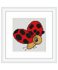 Siuvinėjimo rinkinys Luca-S Lady Bug SB063 8.5x8cm - kaSiulai.lt