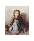 Siuvinėjimo rinkinys Luca-S Little flower girl SB513 42.5cm - kaSiulai.lt