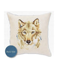 Siuvinėjimo rinkinys Luca-S Pillow - Wolf SPB164 40x40cm - kaSiulai.lt