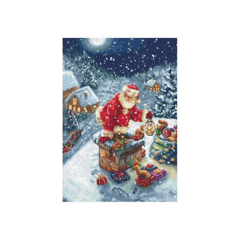 Siuvinėjimo rinkinys Luca-S Santa Claus SB577 30x42.5cm - kaSiulai.lt