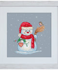 Siuvinėjimo rinkinys Luca-S Snow Man SB1049 22x20cm - kaSiulai.lt