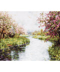 Siuvinėjimo rinkinys Luca-S Spring Landscape SG545 47x32cm - kaSiulai.lt