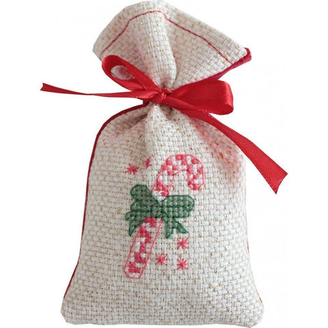 Siuvinėjimo rinkinys Luca-S Сross stitch bag- Christmas Candy SPM1206 11x7cm - kaSiulai.lt