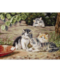 Siuvinėjimo rinkinys Luca-S The Cats SG556 23x18cm - kaSiulai.lt