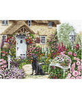 Siuvinėjimo rinkinys Luca-S The Cottage Garden SB2377 45x32cm - kaSiulai.lt