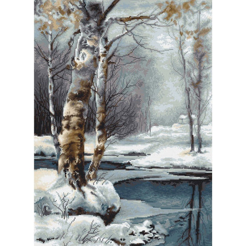 Siuvinėjimo rinkinys Luca-S The Winter SG560 22x30.5cm - kaSiulai.lt