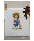 Siuvinėjimo rinkinys Merejka Spring Girl SK100 23x14cm - kaSiulai.lt