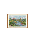 Siuvinėjimo rinkinys Merejka Spring View SK57 20x33cm - kaSiulai.lt