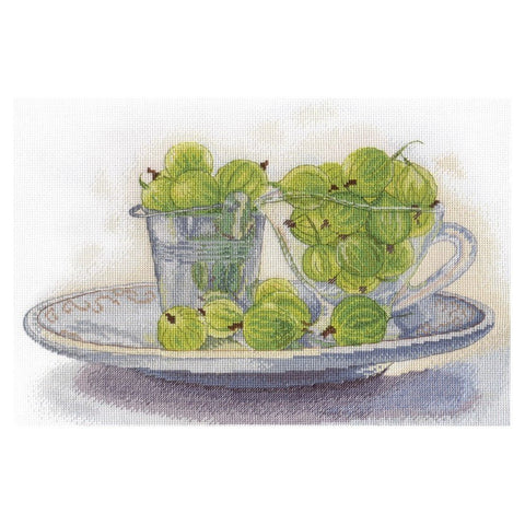 Siuvinėjimo Rinkinys MP Studija Berry Still Life SNV-622 19x28cm - kaSiulai.lt