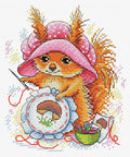 Siuvinėjimo Rinkinys MP Studija Ginger Embroideress SM-286 16x14cm - kaSiulai.lt