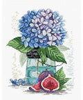 Siuvinėjimo Rinkinys MP Studija Hydrangea SM-138 25x18cm - kaSiulai.lt