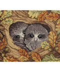 Siuvinėjimo Rinkinys MP Studija Owls SNV-548 15x22cm - kaSiulai.lt