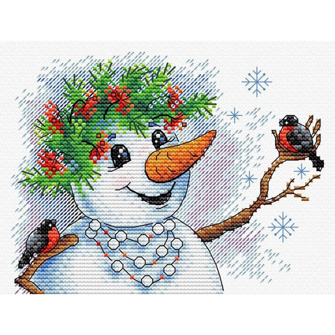 Siuvinėjimo Rinkinys MP Studija Snow Story SM-354 12x15cm - kaSiulai.lt