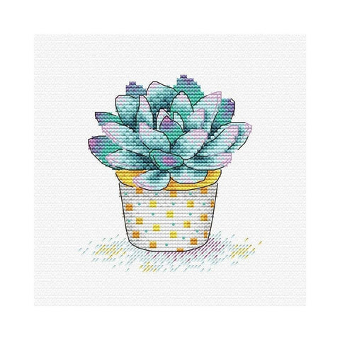 Siuvinėjimo Rinkinys MP Studija Succulent Splendour SM-381 11x11cm - kaSiulai.lt