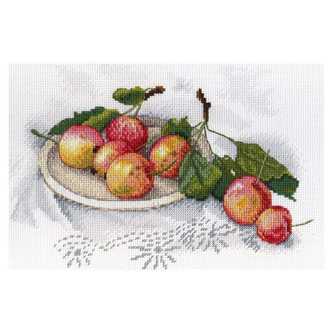 Siuvinėjimo Rinkinys MP Studija Taste of Apples SNV-559 18x26cm - kaSiulai.lt