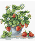 Siuvinėjimo Rinkinys MP Studija Tasty Strawberry SM-066 15x18cm - kaSiulai.lt