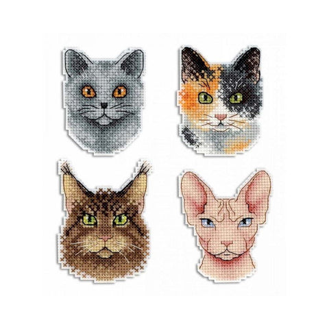 Siuvinėjimo Rinkinys MP Studija Who Said Meow? Magnets SR-340 8x6cm - kaSiulai.lt