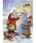 Siuvinėjimo Rinkinys MP Studija Winter Fun SNV-683 30x21cm - kaSiulai.lt