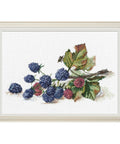 Siuvinėjimo rinkinys Oven Branch of Blackberries S968 25x15cm - kaSiulai.lt