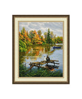 Siuvinėjimo rinkinys Oven Fishing Time S850 34x40cm - kaSiulai.lt