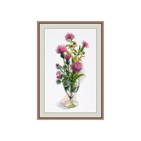 Siuvinėjimo rinkinys Oven Fluffy Flowers S905 14x27cm - kaSiulai.lt