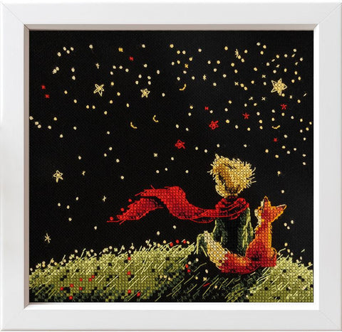 Siuvinėjimo kryželiu rinkinys „Žvaigždžių sapnai“ 17,5 x 17,5 cm