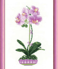 Siuvinėjimo rinkinys Riolis 1163 Violetinė orchidėja - kaSiulai.lt