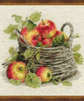 Siuvinėjimo rinkinys Riolis 1450 Prinokę obuoliai - kaSiulai.lt