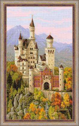 Siuvinėjimo rinkinys Riolis 1520 Noišvanšteino pilis - kaSiulai.lt