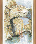 Siuvinėjimo rinkinys Riolis 1552 Tiltas Venecijoje - kaSiulai.lt