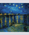 Siuvinėjimo rinkinys Riolis 1884 Van Gogh paveikslas "Žvaigždėta naktis" - kaSiulai.lt