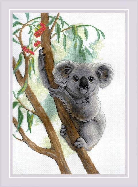 Siuvinėjimo rinkinys Riolis 2082 Miela koala - kaSiulai.lt