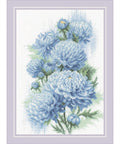 Siuvinėjimo rinkinys RIOLIS Delicate Chrysanthemums 2140 21x30cm - kaSiulai.lt