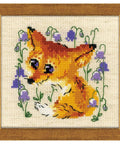 Siuvinėjimo rinkinys RIOLIS Little Fox 1776 13x13cm - kaSiulai.lt