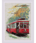 Siuvinėjimo rinkinys RIOLIS Old Tram 2106 21x30cm - kaSiulai.lt