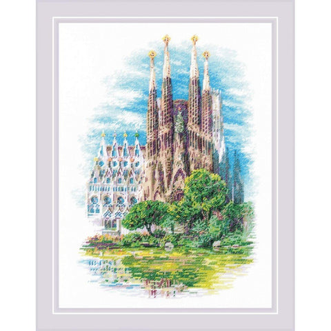 Siuvinėjimo rinkinys RIOLIS Sagrada Familia 2098 30x40cm - kaSiulai.lt