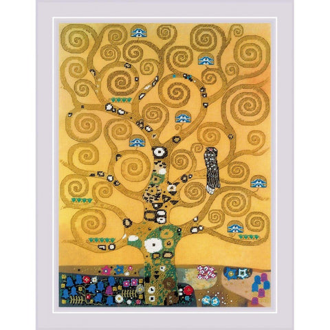 Siuvinėjimo rinkinys RIOLIS The Tree of Life after G. Klimt's Painting 0094 PT 40x30cm - kaSiulai.lt