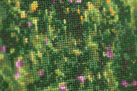 Kryželiu siuvinėjimo rinkinys „Beržynas“ ant 18 ct Zweigart drobės, 70x40 cm, S/MK113