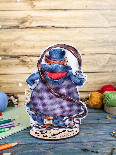 Siuvinėjimo kryželiu rinkinys „Karabas Barabas“, 18×13 cm paveikslėlis, kodas SR-1179