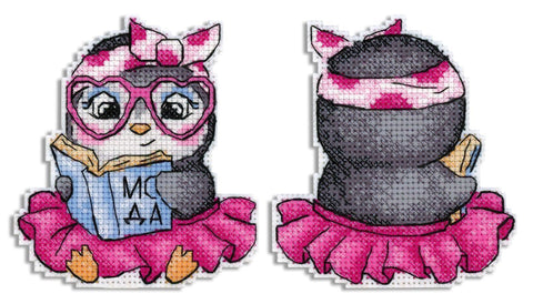 Komplektas siuvinėjimui kryželiu „Fashionista“ 10 x 9 cm (SR-897)