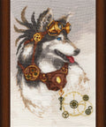 Siuvinėjimo rinkinys Time Guardian — Aida 16, 28 Madeira spalvų, 38×25,7 cm - kaSiulai.lt