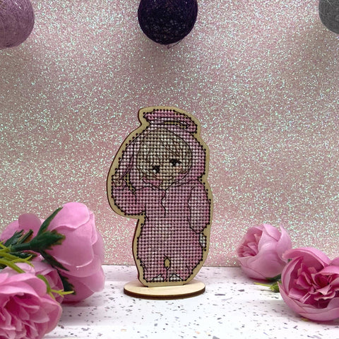 Siuvinėjimo rinkinys "Triušiukas 3" KF022/123 - kaSiulai.lt